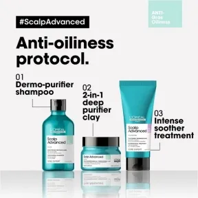 L'Oréal Professionnel Serie Expert Scalp Advanced Anti-Oiliness Dermo-Purifier Shampoo 300ml