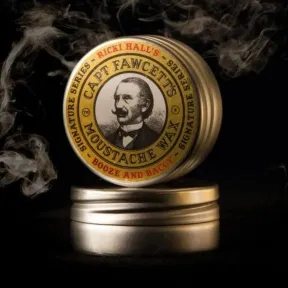 Captain Fawcett Booze & Baccy Moustache Wax 15ml