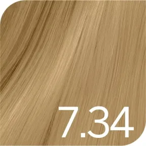 Revlon Professional Revlonissimo Color Excel Tone On Tone Ammonia Free Hair Colour 7.34 Medium Golden Copper Blonde 70ml