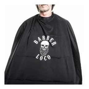 Barber Loco Skull Barber Cape