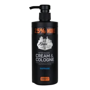 The Shave Factory Aftershave Cream & Cologne 500ml