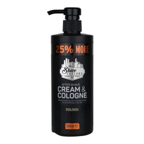 The Shave Factory Aftershave Cream & Cologne Golden 500ml