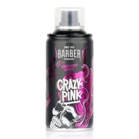 Marmara Barber Temporary Hair Colour Spray Crazy Pink 150ml