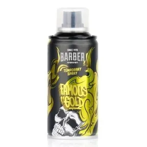 Marmara Barber Temporary Hair Colour Spray Famous Gold 150ml