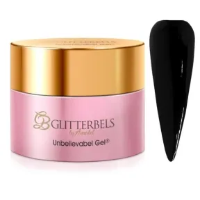 Glitterbels Unbelievabel Gel - Black 10ml