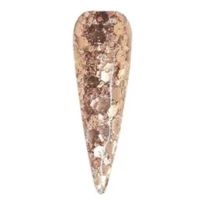 Glitterbels Pre Mixed Glitter Acrylic Powder - Toasted Marshmallow 28g