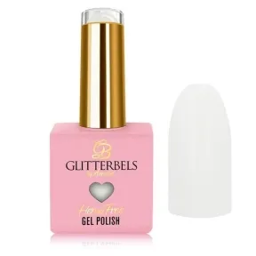Glitterbels Hema Free Gel Polish - White 8ml