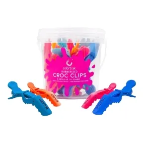 Colortrak Rubberized Croc Clips Bucket