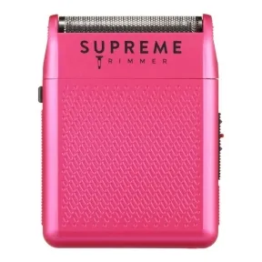 Supreme Trimmer Solo Single Foil Shaver - Pink