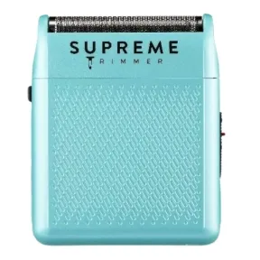 Supreme Trimmer Solo Single Foil Shaver - Light Blue