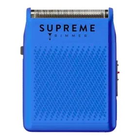 Supreme Trimmer Solo Single Foil Shaver - Blue