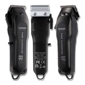 Supreme Trimmer Pro Clipper - Black