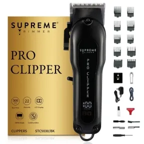 Supreme Trimmer Pro Clipper - Black