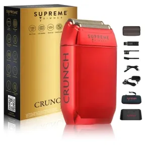 Supreme Trimmer Crunch Foil Shaver - Red