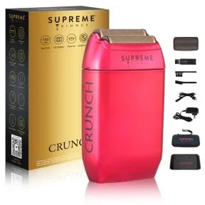 Supreme Trimmer Crunch Foil Shaver - Pink