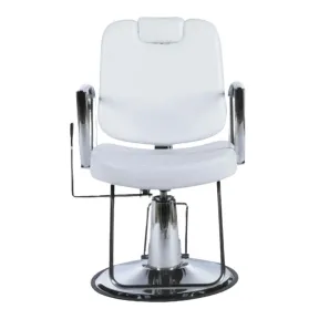 Sibel Sofia White Threading Chair