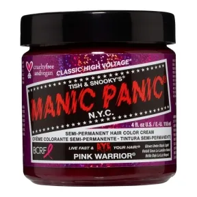Manic Panic Classic High Voltage Semi Permanent Hair Colour Pink Warrior 118ml