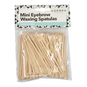 Agenda Mini Eyebrow Waxing Spatulas 200 Pack