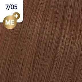 Wella Professionals Koleston Perfect ME+ Pure Naturals 7/05 Medium Mahogany Blonde 60ml