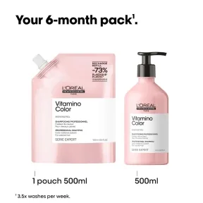 L'Oréal Professionnel Serie Expert Vitamino Color Shampoo Refill 500ml