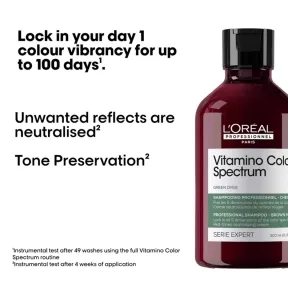 L'Oréal Professionnel Serie Expert Vitamino Color Spectrum Green Shampoo 300ml