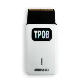 TPOB Mini Skull Foil Shaver (White Edition)
