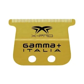 Gamma+ X-Pro Wide Gold Titanium Fixed Blade for Trimmer