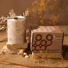 Framar Terra Embossed Foil Roll 100m