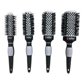 Kodo Silicone Heat Retainer Brush Set - 25mm, 32mm, 43mm & 53mm
