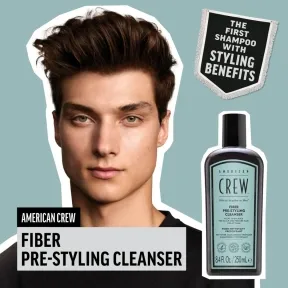 American Crew Fiber Pre-Styling Shampoo 250ml