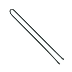 Sibel Straight Hair Pins 70mm Black - 50 Pack
