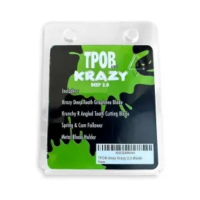 TPOB Krazy Blade Deep 2.0 - Graphene Deep Tooth Blade with R-Angled Cutter