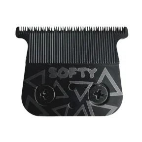 TPOB PLAY Trimmer Softy Blade - T-Wide Metal Molded Blade with Ceramic Carbon Cutter