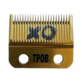 TPOB XO Gold Blade - Titanium Fusion Blade with Deep Tooth Cutter