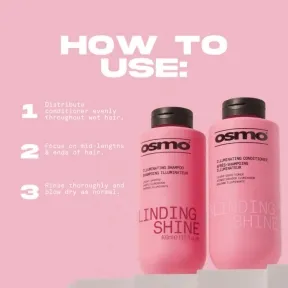 OSMO Blinding Shine Illuminating Conditioner 400ml