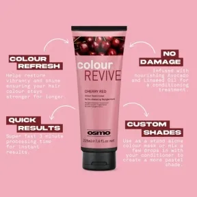 OSMO Colour Revive Cherry Red Colour Conditioner 225ml