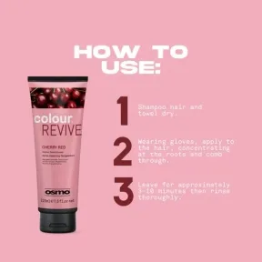 OSMO Colour Revive Cherry Red Colour Conditioner 225ml