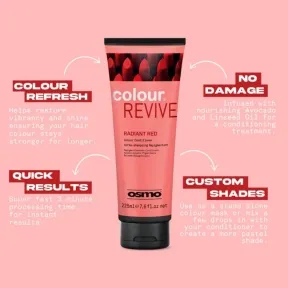 OSMO Colour Revive Radiant Red Colour Conditioner 225ml