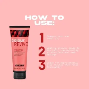 OSMO Colour Revive Radiant Red Colour Conditioner 225ml