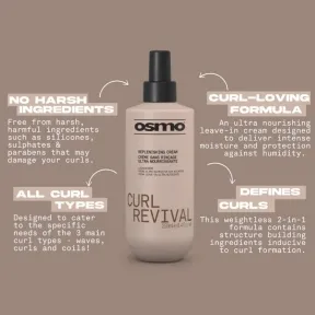 Osmo Curl Revival Replenishing Cream Curl Revival Cream 250ml