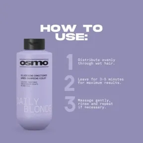 Osmo Daily Blonde Conditioner Anti Brass Conditioner 400ml