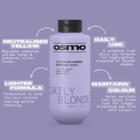 OSMO Daily Blonde Anti-Brass Shampoo 400ml