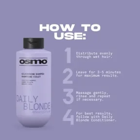 OSMO Daily Blonde Anti-Brass Shampoo 400ml