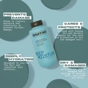 OSMO Deep Moisture Hydrating Shampoo 400ml