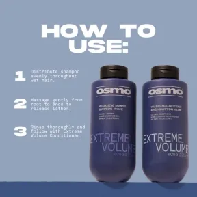 OSMO Extreme Volume Volumising Shampoo 400ml