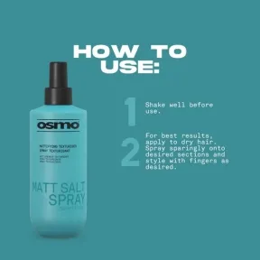 OSMO Matt Salt Spray 250ml
