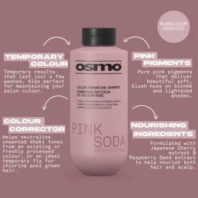 Osmo Pink Soda Colour Enhancing Shampoo 1000ml