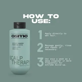 OSMO Scalp Therapy Detoxify Shampoo Clarifying Shampoo 1000ml