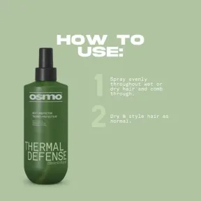OSMO Thermal Defense Heat Protectant Spray 250ml
