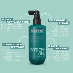 Osmo Extreme Gel Spray Gloss Styling Spray 250ml